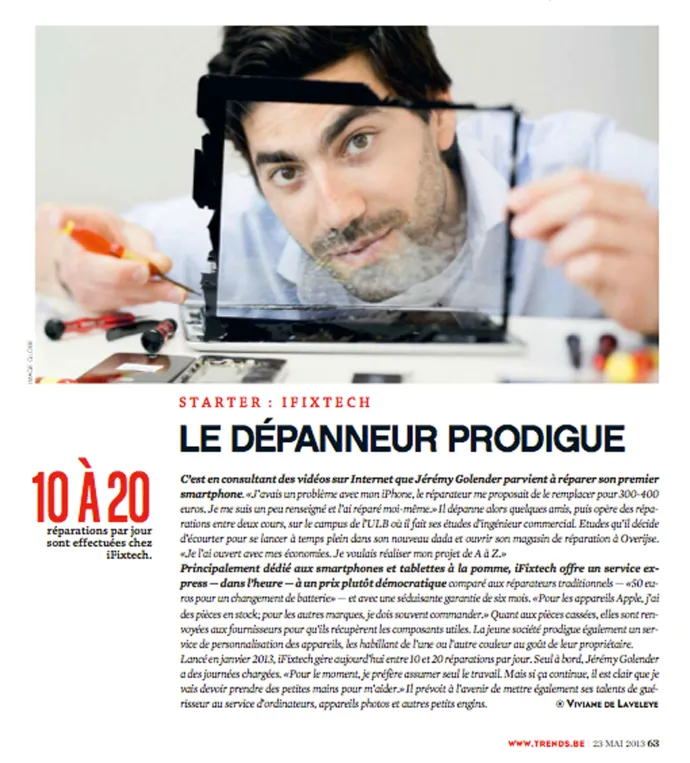 iFixtech in Trends magazine
